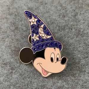 Disneyland Sorcerer Mickey Jeweled Pin (2011)